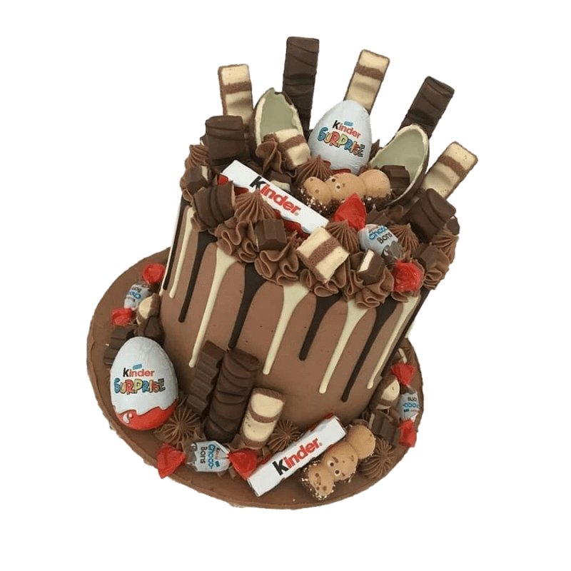 G Teau D Anniversaire Drip Cake Kinder