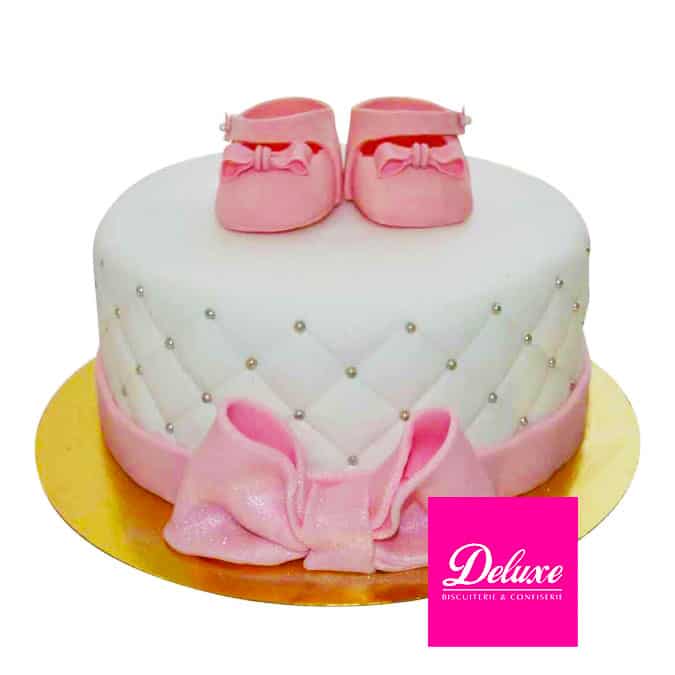 Gateau D Anniversaire Baby Existe En Bleu Ou Rose Deluxe Patisserie