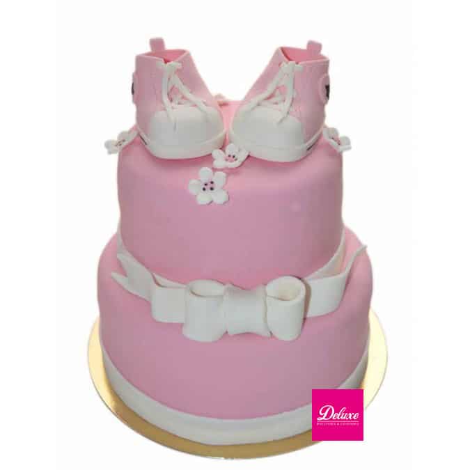 Piece Montee D Anniversaire Baby Modele Fille Deluxe Patisserie