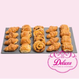 Assortiment de Mini Viennoiseries – Sélection Artisanale