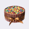 Gâteau d'Anniversaire Chocolat Kitkat