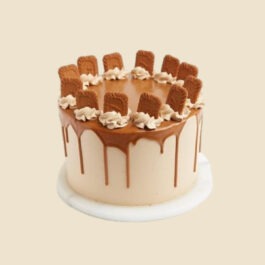 Gâteau d'Anniversaire Drip Cake Spéculoos