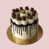Gâteau d'anniversaire Drip Cake chocolat Rocher Kinder Bueno