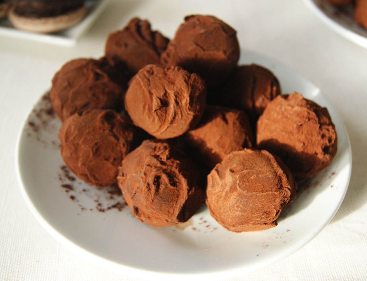 truffes au chocolat noir 70%