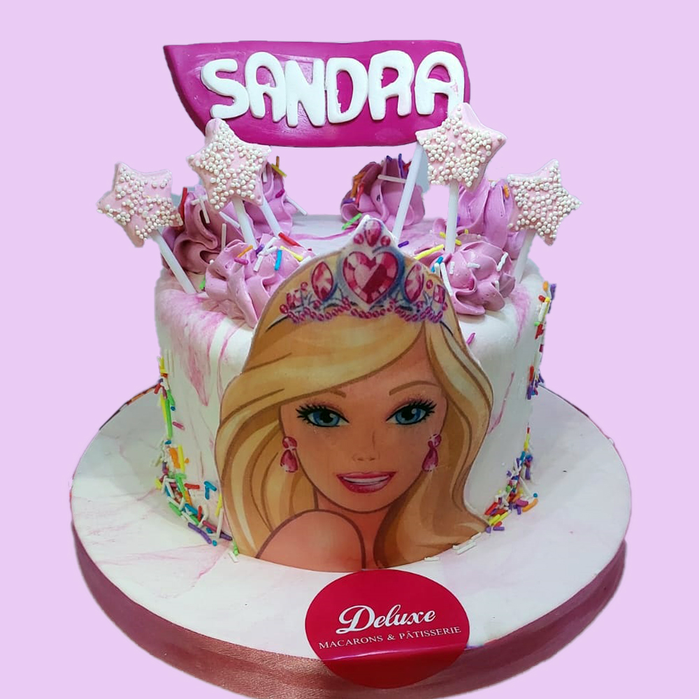 Barbie en rose, Les gâteaux d'anniversaire, Gourmandise Tunisie