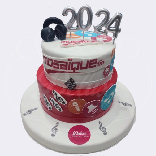 Gâteau Personnalisé avec Logo