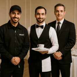 Maîtres d’Hôtel, Serveurs & Voituriers | Deluxe Tunisie