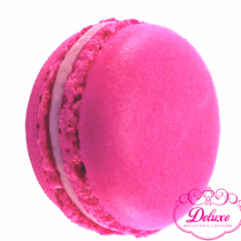 Macaron framboise artisanal – Deluxe Macaron