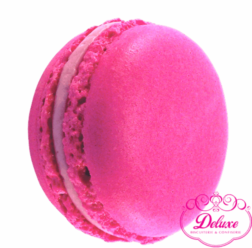 Macaron framboise artisanal – Deluxe Macaron