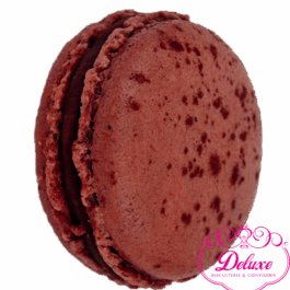 Macaron au chocolat noir intense