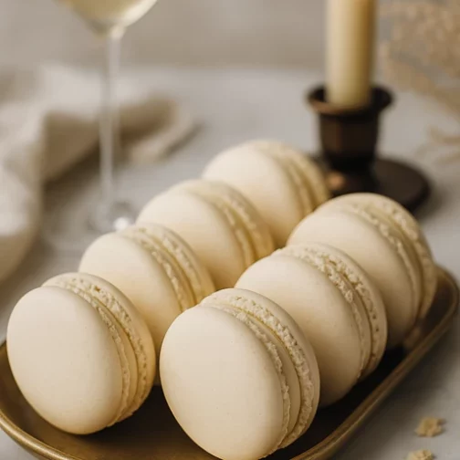 Macaron Vanille – Coque Croquante & Ganache Fondante – Image 2