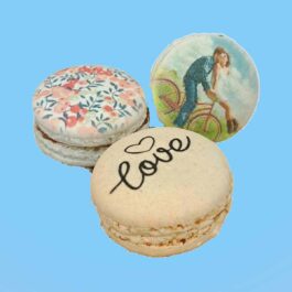 Macarons à personnaliser avec message ou prénom – Artisanat tunisien