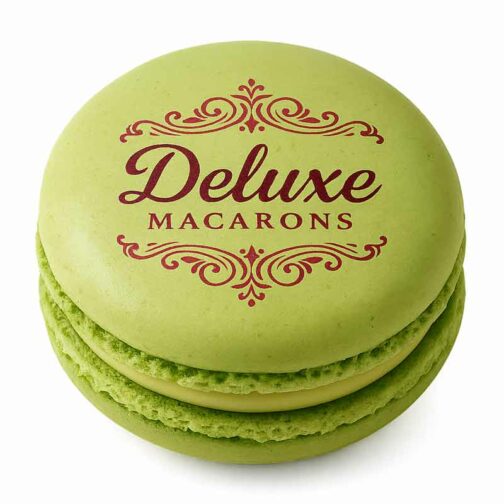 Macarons personnalisés avec logo d’entreprise – Artisanat tunisien