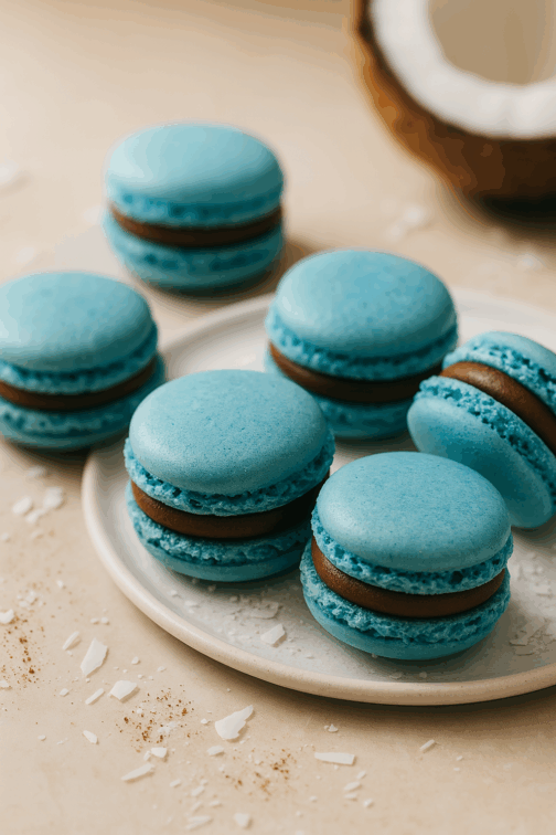Macaron chocolat coco – Deluxe Macaron