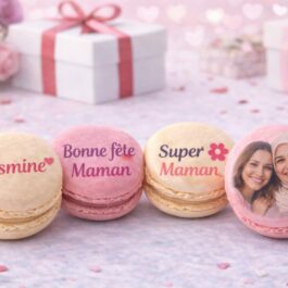 Macarons Personnalisés Fête des Mères