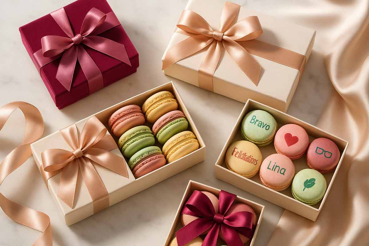 Nos Coffrets de Macarons
