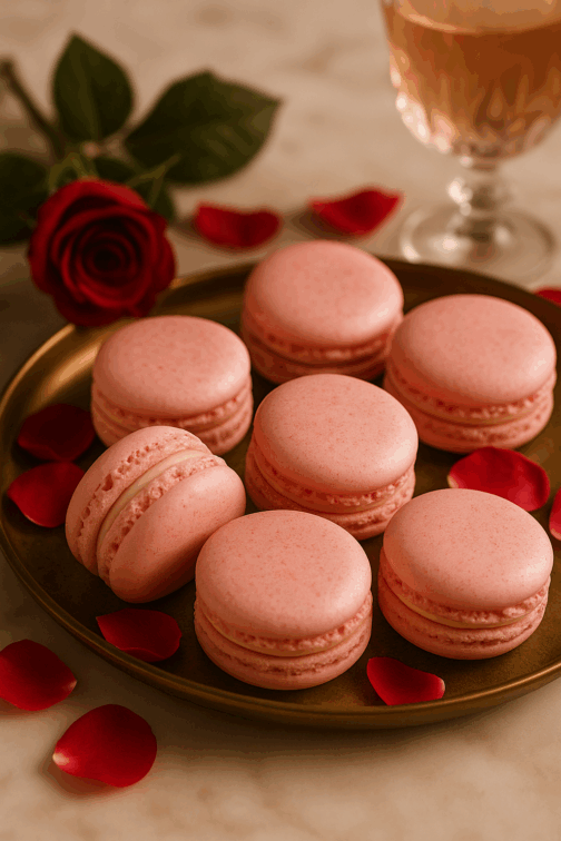 Macaron à l’Eau de Rose – Délicatesse Florale & Finesse Artisanale – Image 2