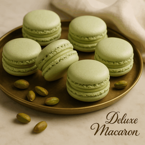 Macaron pistache – Deluxe Macaron