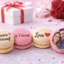 Macarons personnalises – Amour