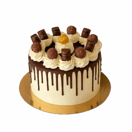 drip cake Kinder Bueno – Gâteau gourmand personnalisé Deluxe irrésistible