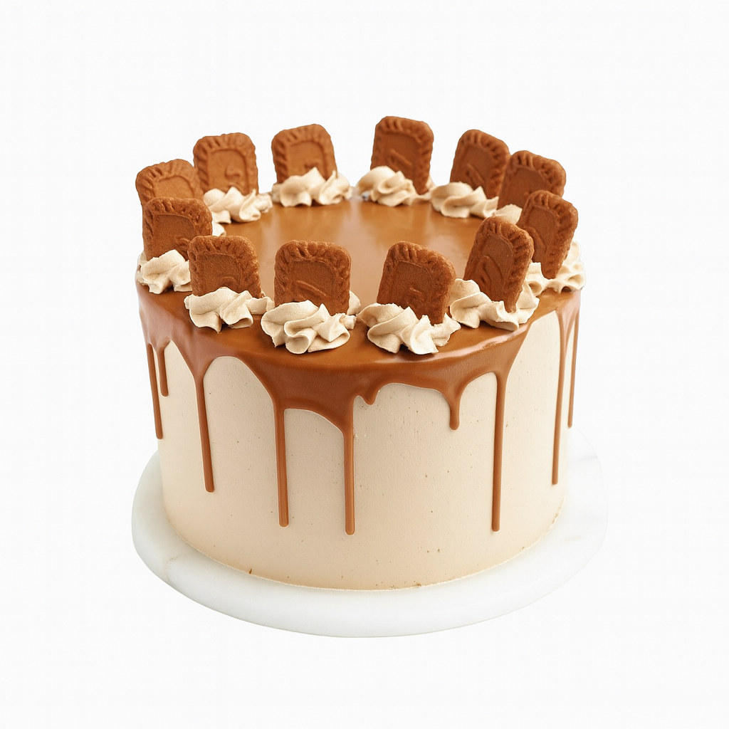 drip cake spéculoos – Gâteau gourmand personnalisé Deluxe