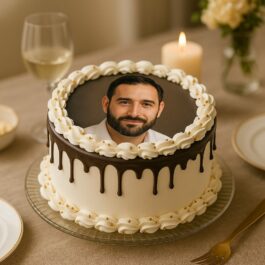 gateau anniversaire adulte style photo