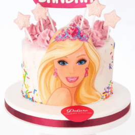Gâteau d’Anniversaire Barbie – Cake design personnalisé Deluxe