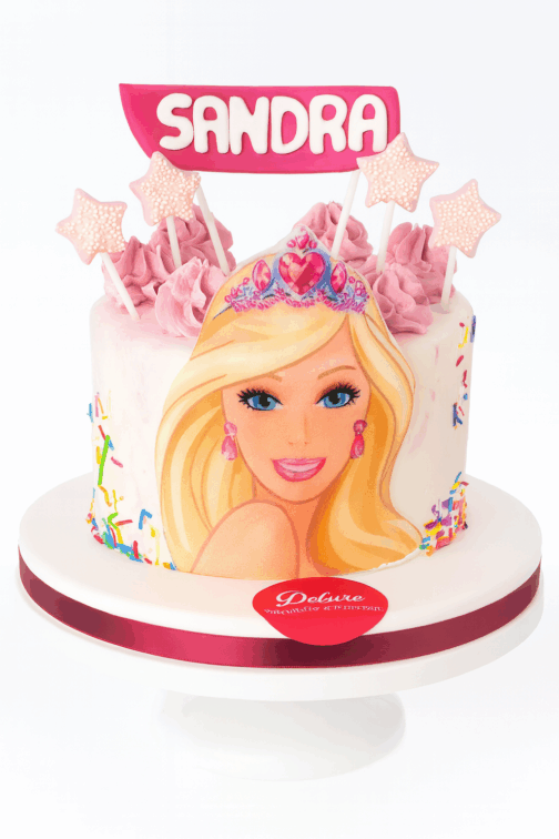 Gâteau d’Anniversaire Barbie – Cake design personnalisé Deluxe