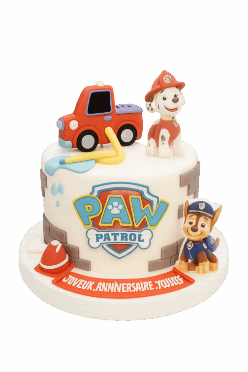 gâteau anniversaire Pat Patrouille – Cake design Deluxe pour enfant