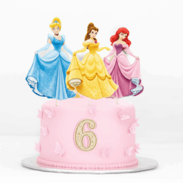 gâteau anniversaire princesse Disney – Cake design personnalisé Deluxe