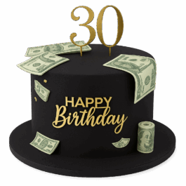 gâteau billet dollar – Cake design luxe personnalisé