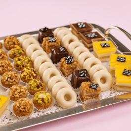 mini mignardises maison assortiment classique raffiné