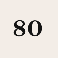 Nombre de part gateau 80