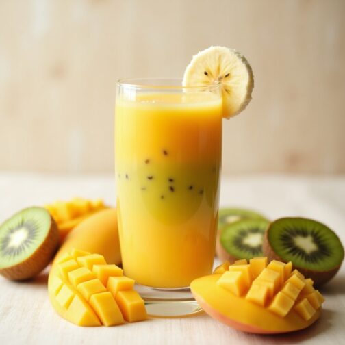 Cocktail Mangue Banane Kiwi – 33cl ou 1L