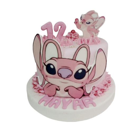 gâteau d’anniversaire sur le thème Lilo & Stitch  cake design stitch tunis – Image 2