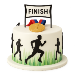 gateau anniversaire sportif