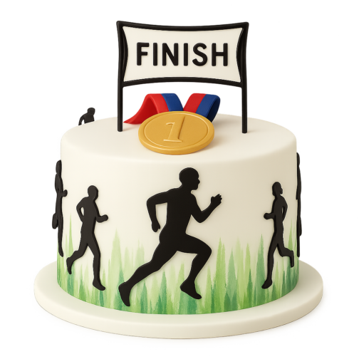 gateau anniversaire sportif