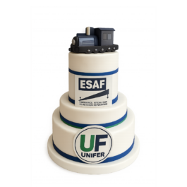 gateau corporate premium cake design entreprise deluxe macarons et patisserie