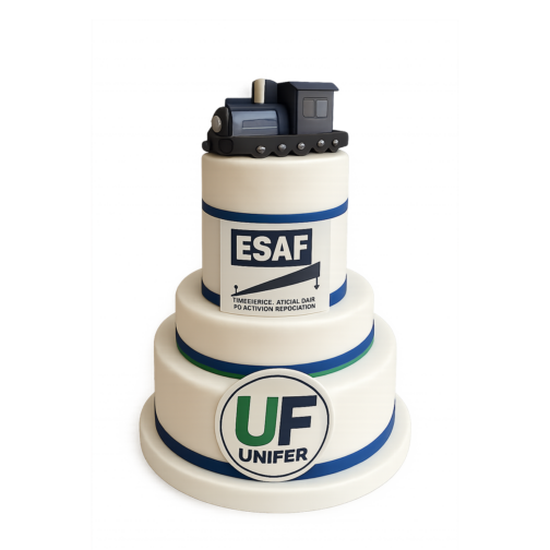 gateau corporate premium cake design entreprise deluxe macarons et patisserie