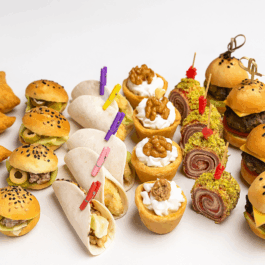 Plateau de mini bouchées salées Deluxe