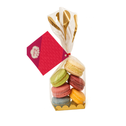 sachet macarons premium deluxe cadeau gourmand