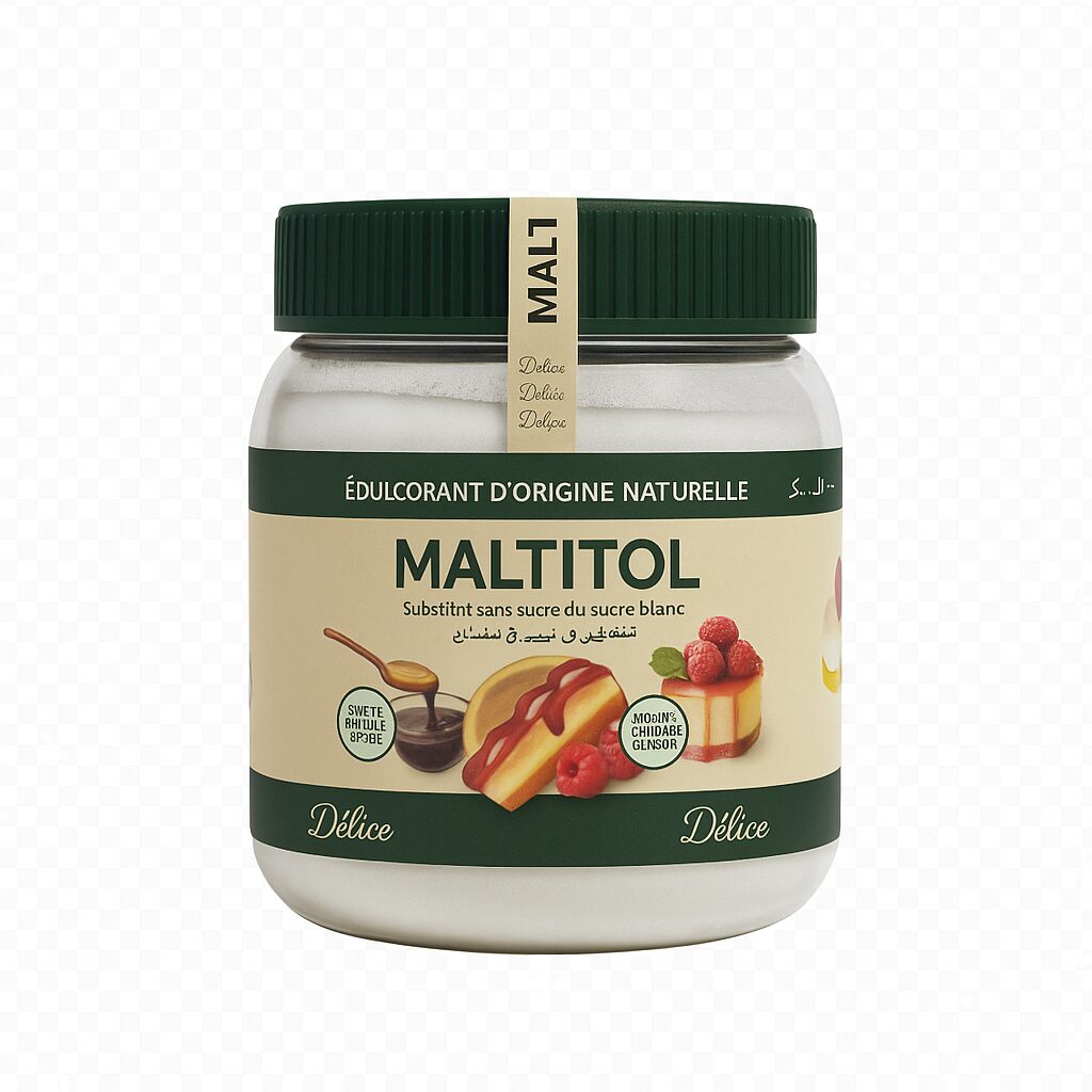 Maltitol – édulcorant d’origine naturelle. maltitol edulcorant naturel sans sucre produit light deluxe tunisie