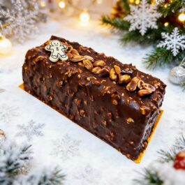 buche facon sneakers caramel cacahuete deluxe