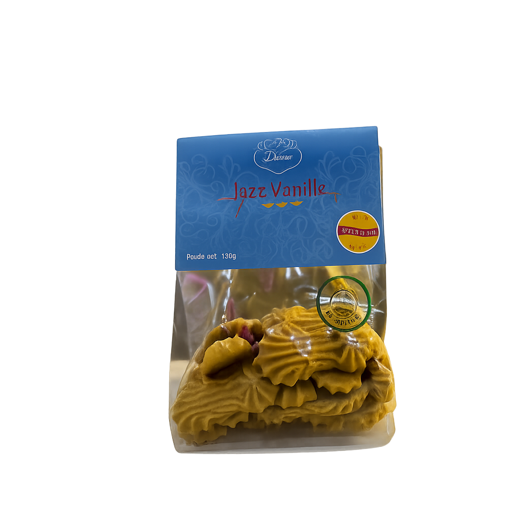 Jazz Vanille Sans Sucre – Biscuits Artisanaux au Maltitol Jazz Vanille Sans Sucre – Biscuits Artisanaux au Maltitol – Image 2