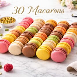 30 macarons Deluxe
