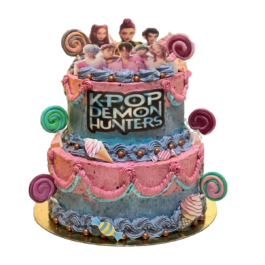 Gateau anniversaire theme KPOP