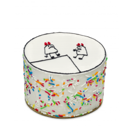 gateau anniversaire minimaliste dessin personnalise tunisie